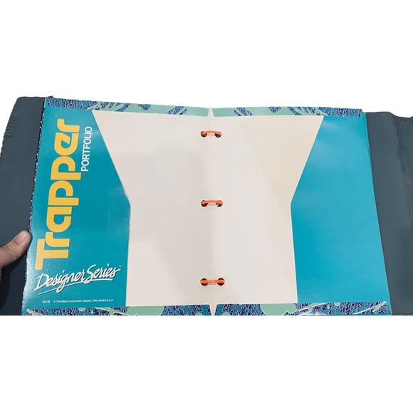 Vintage Trapper Keeper Designer Series Noteband & 3 Vinatge Folders READ - Picture 6 of 12